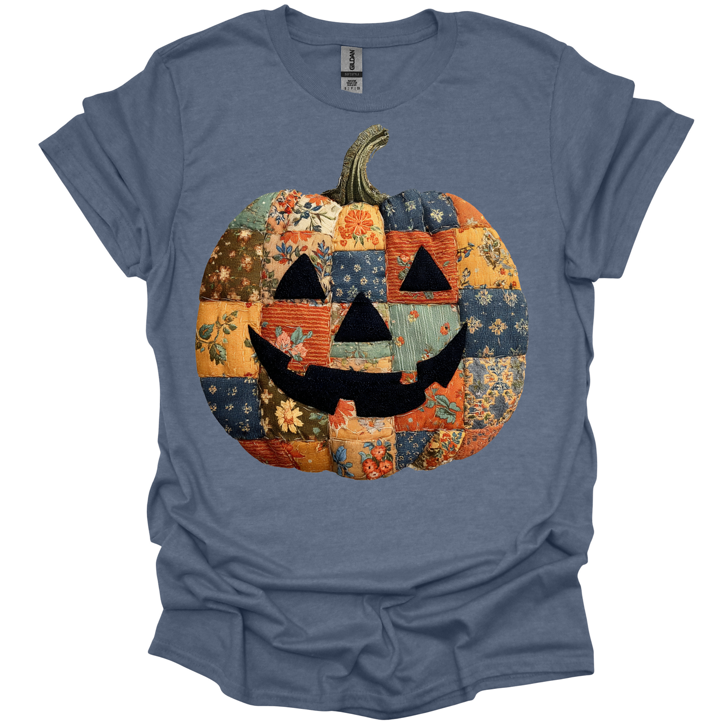 Patchwork Jack-O-Lantern | Fall Graphic Tee
