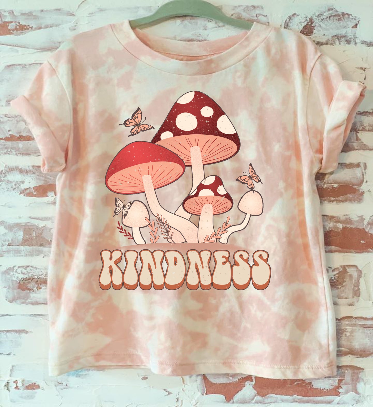 Mushroom Kindness Scrunch bleach